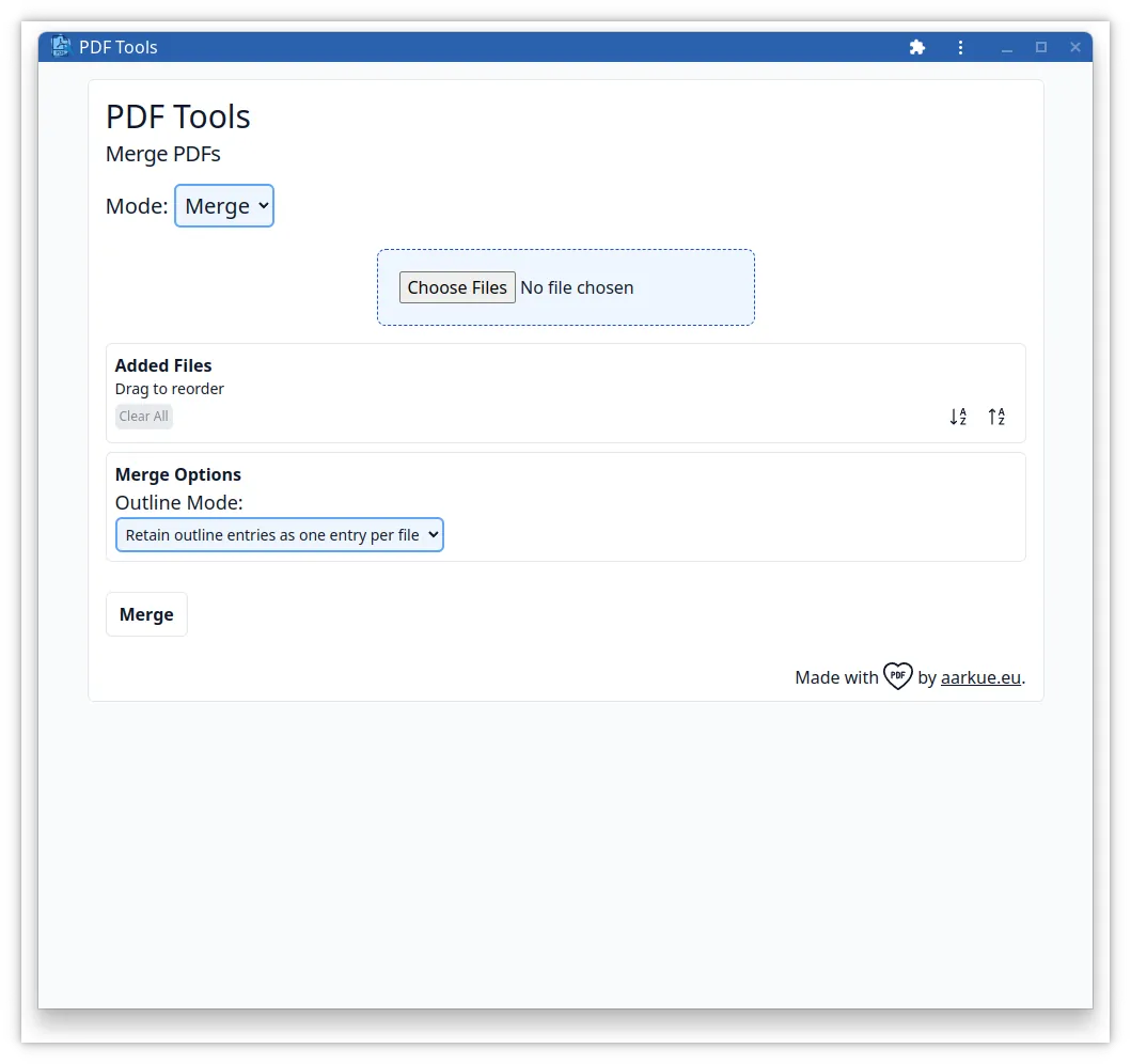 Project PDF Tools (Web)